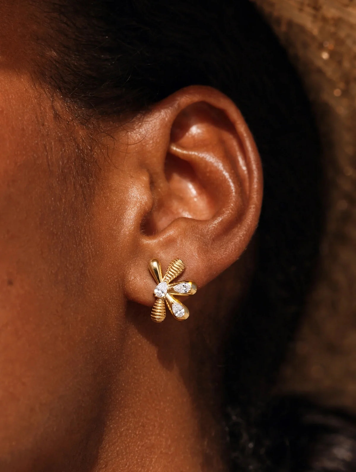 Whisper Pear Earring