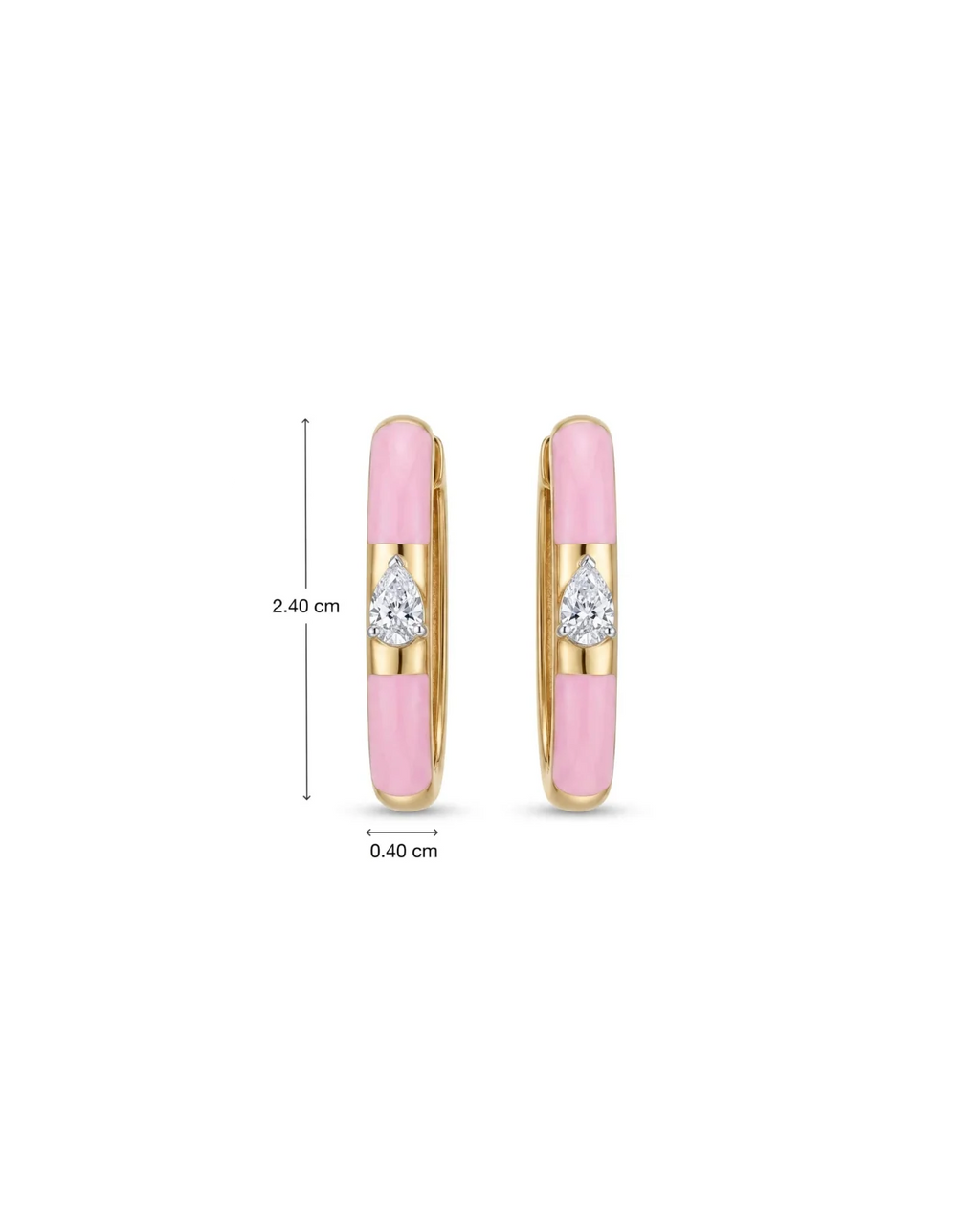 Glow Pear Earring